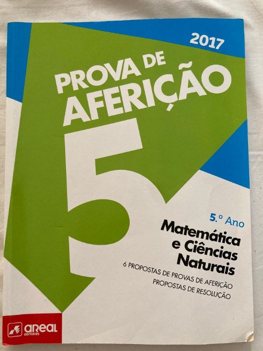 Prova de Aferição 5 MATEMÁTICA E CIÊNCIAS naturais