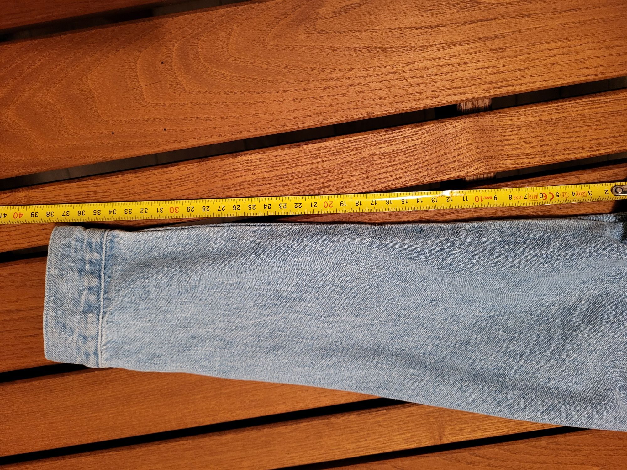 Kurtka jeans dziewczęca