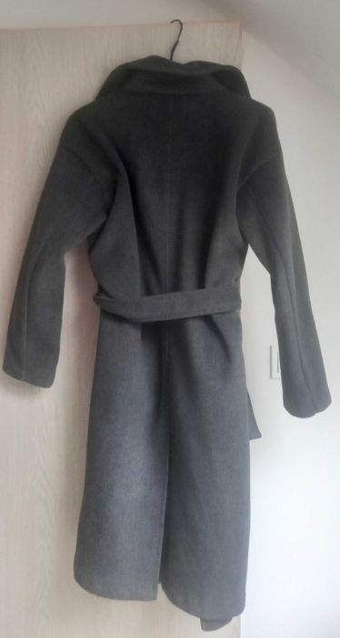 Płaszcz szary damski