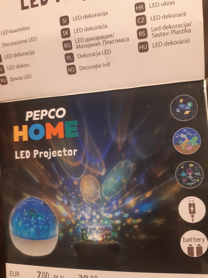 Lampka projektor