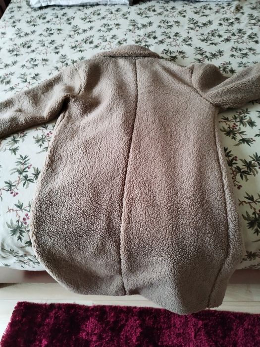 Casaco Teddy comprido