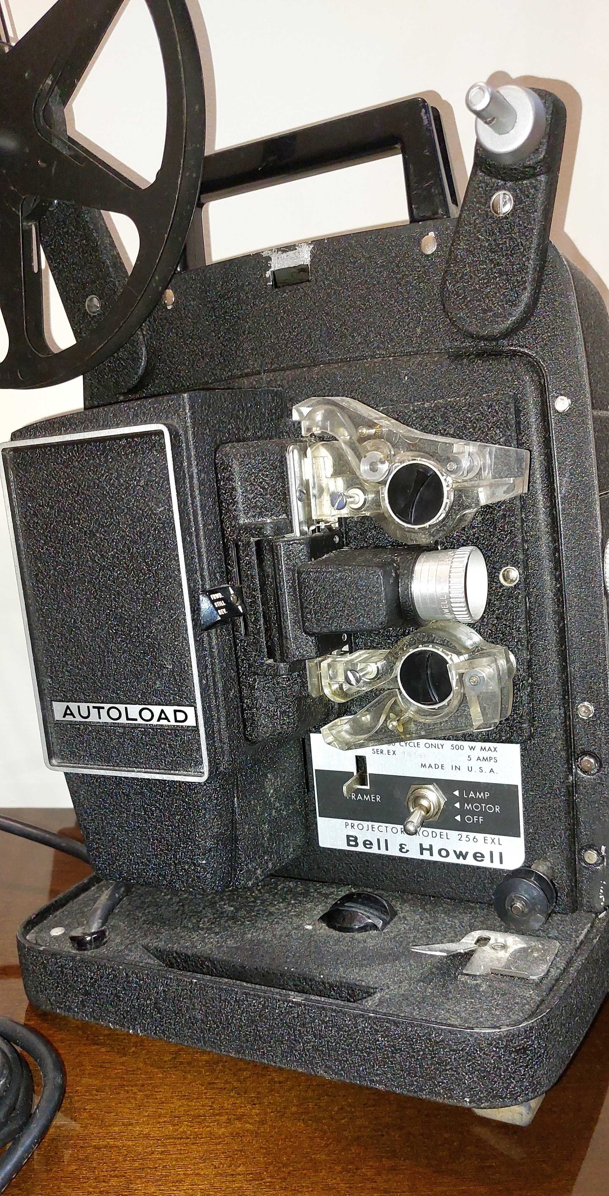 Projector antigo Bell & Howell 8 mm