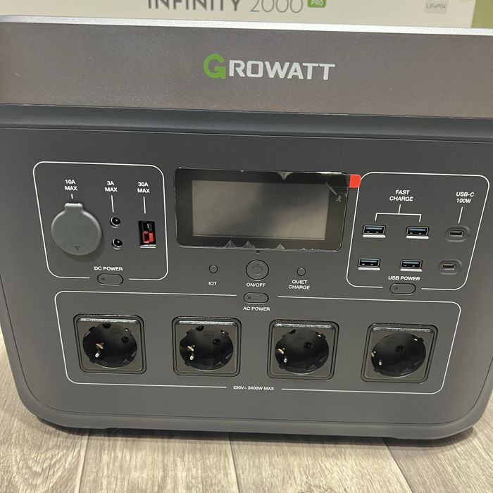Зарядна станція Growatt INFINITY 2000 PRO (в наявності) нова!