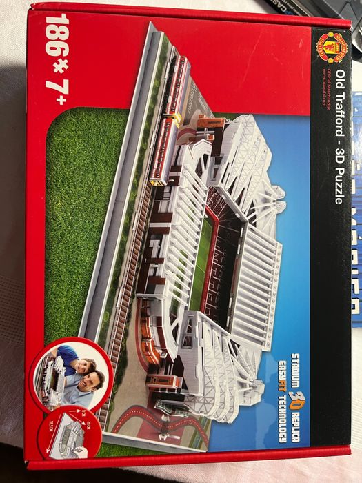 Puzzle 3D novo manchester united