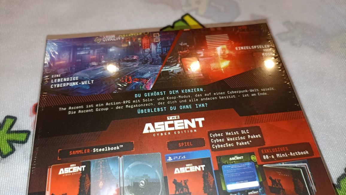 The Ascent Cyber Edition Steelbook (nowa folia) po polsku możliwa zami