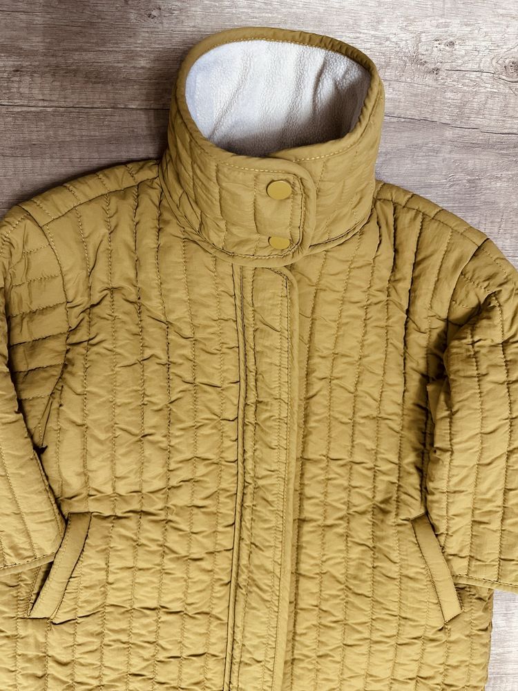 Курточка/пальто/пуховичок для дівчинки в стилі next 104-110