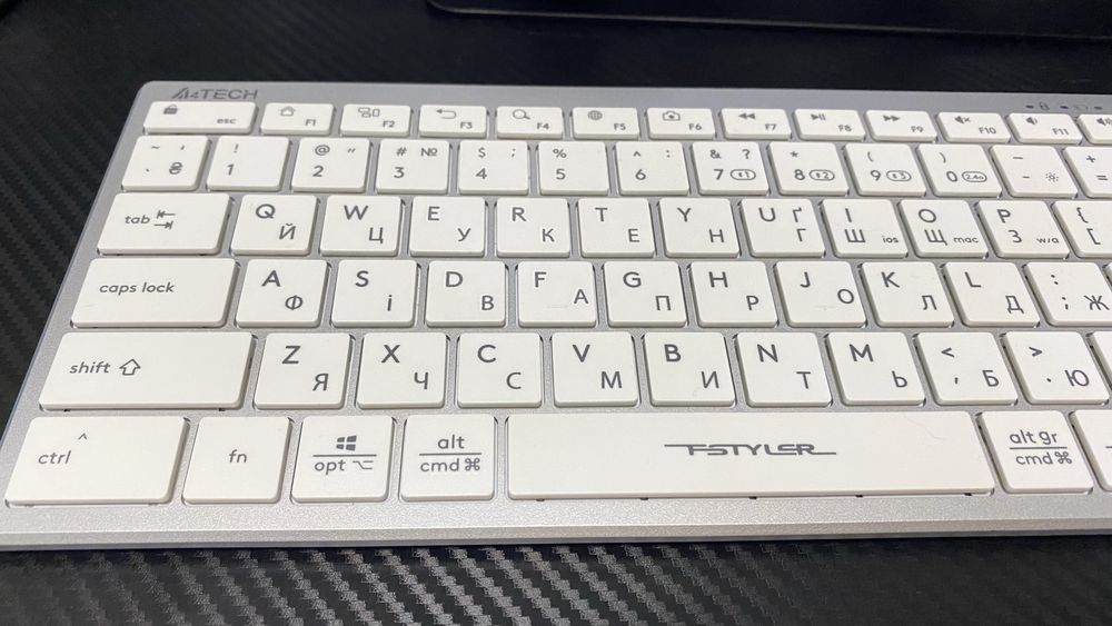 Клавіатура A4tech Fstyler FBX51C (White)
