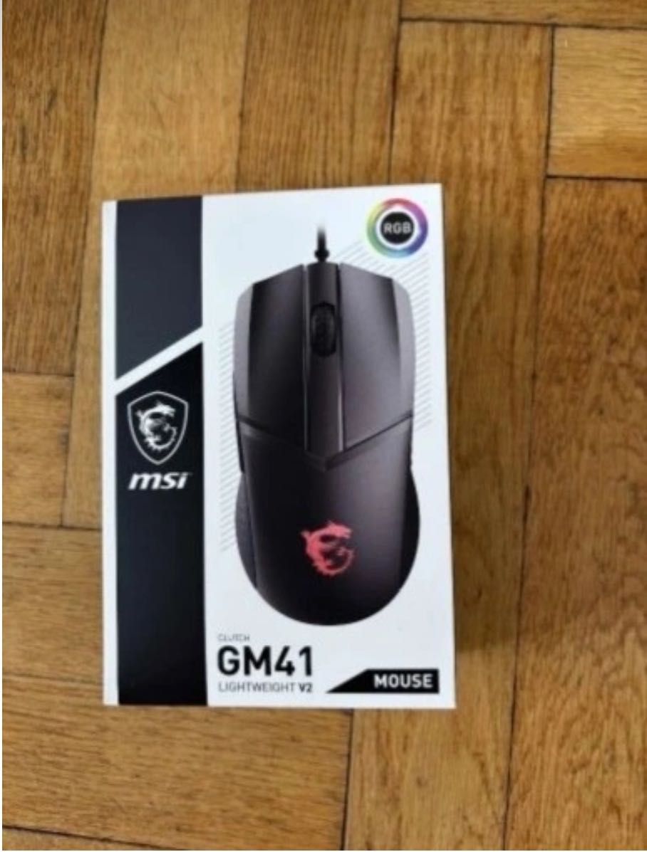 Mysz przewodowa MSI clutch GM41