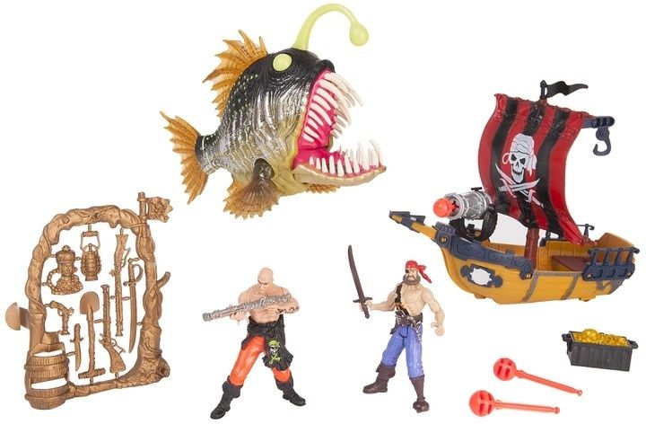 ОРИГІНАЛ Ігровий набір Chap Mei Pirates "Пірати" Black Devil Anglerfis