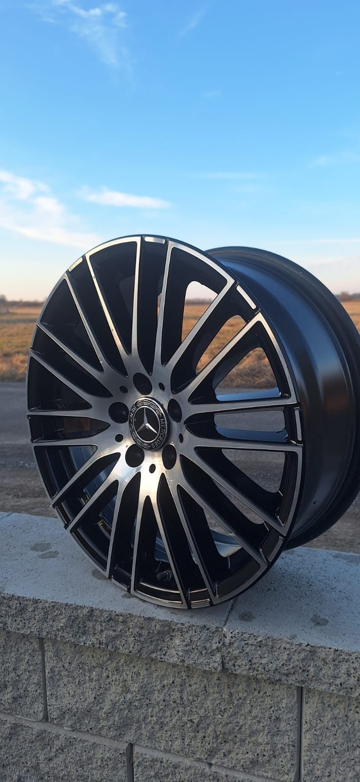 Oryginał! Felgi 18" 5x112 Mercedes C klasa W203 W204 W205 czujniki