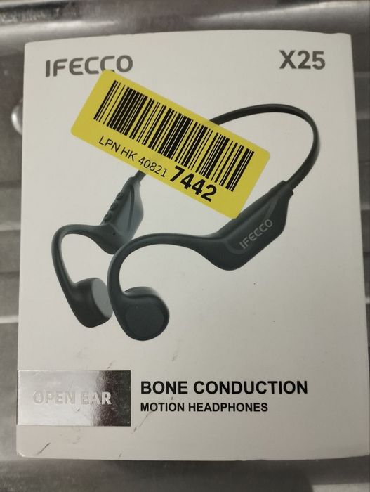 Навушники спортивні ifecco x25 bt5.4 кісткове ipx5