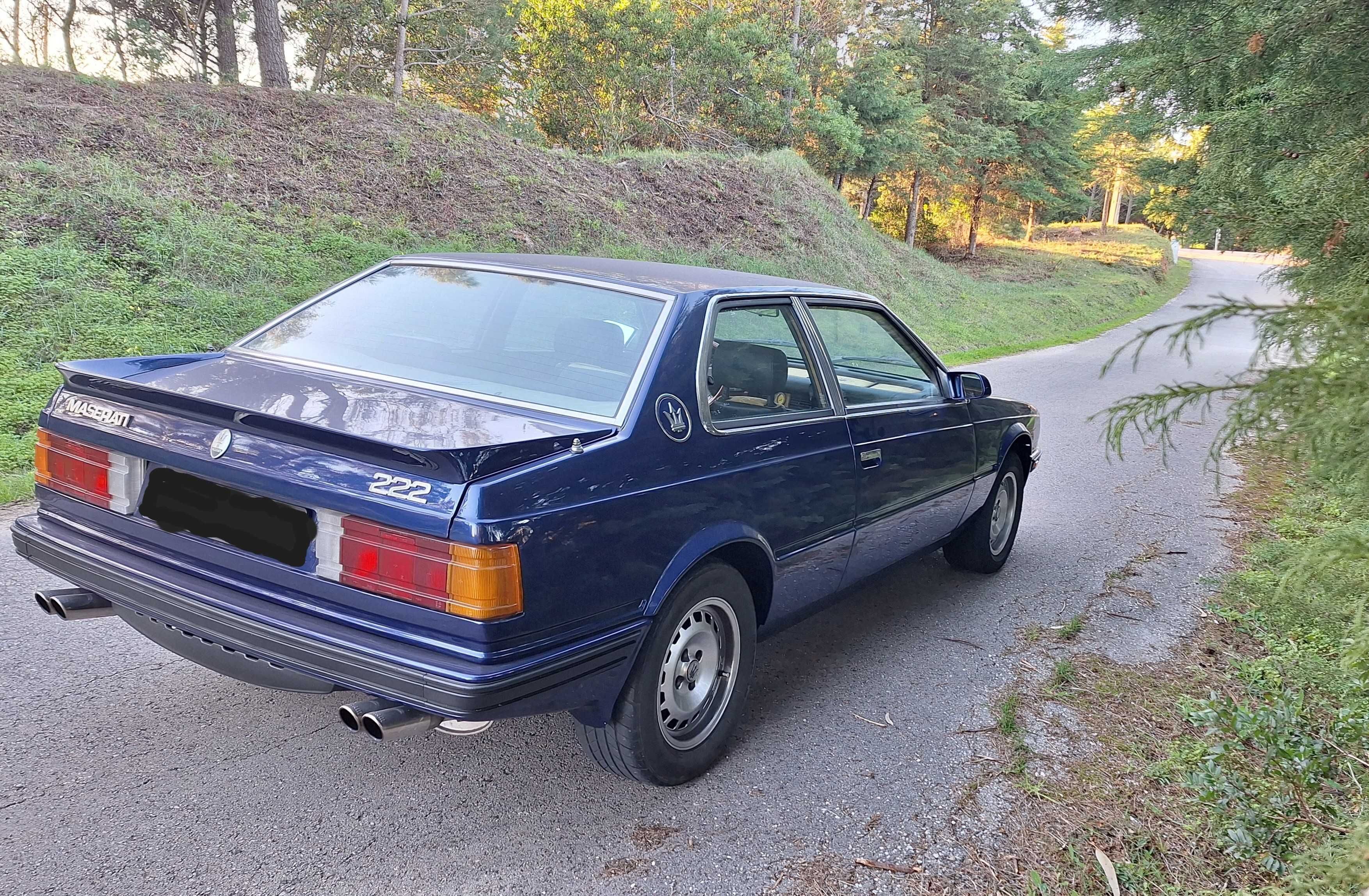 Maserati 222 Bi-turbo V6 220cv