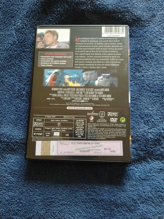 Dvd O Último Castelo (2001) Muito bom estado