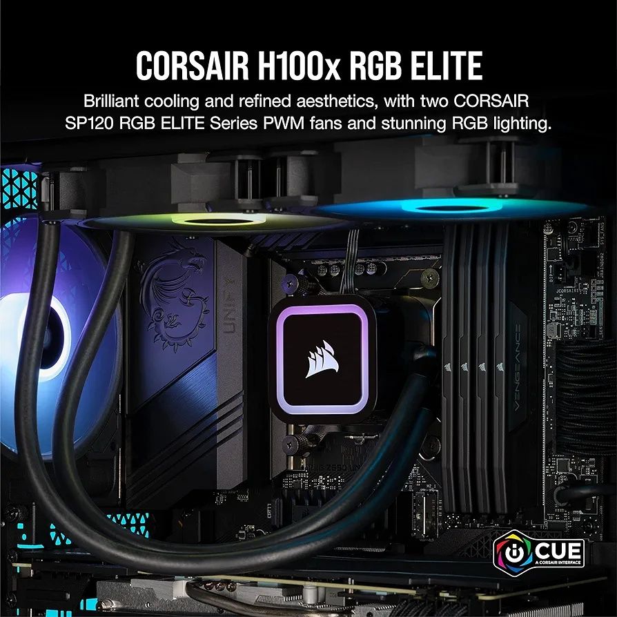 Corsair H100x RGB ELITE Chłodnica