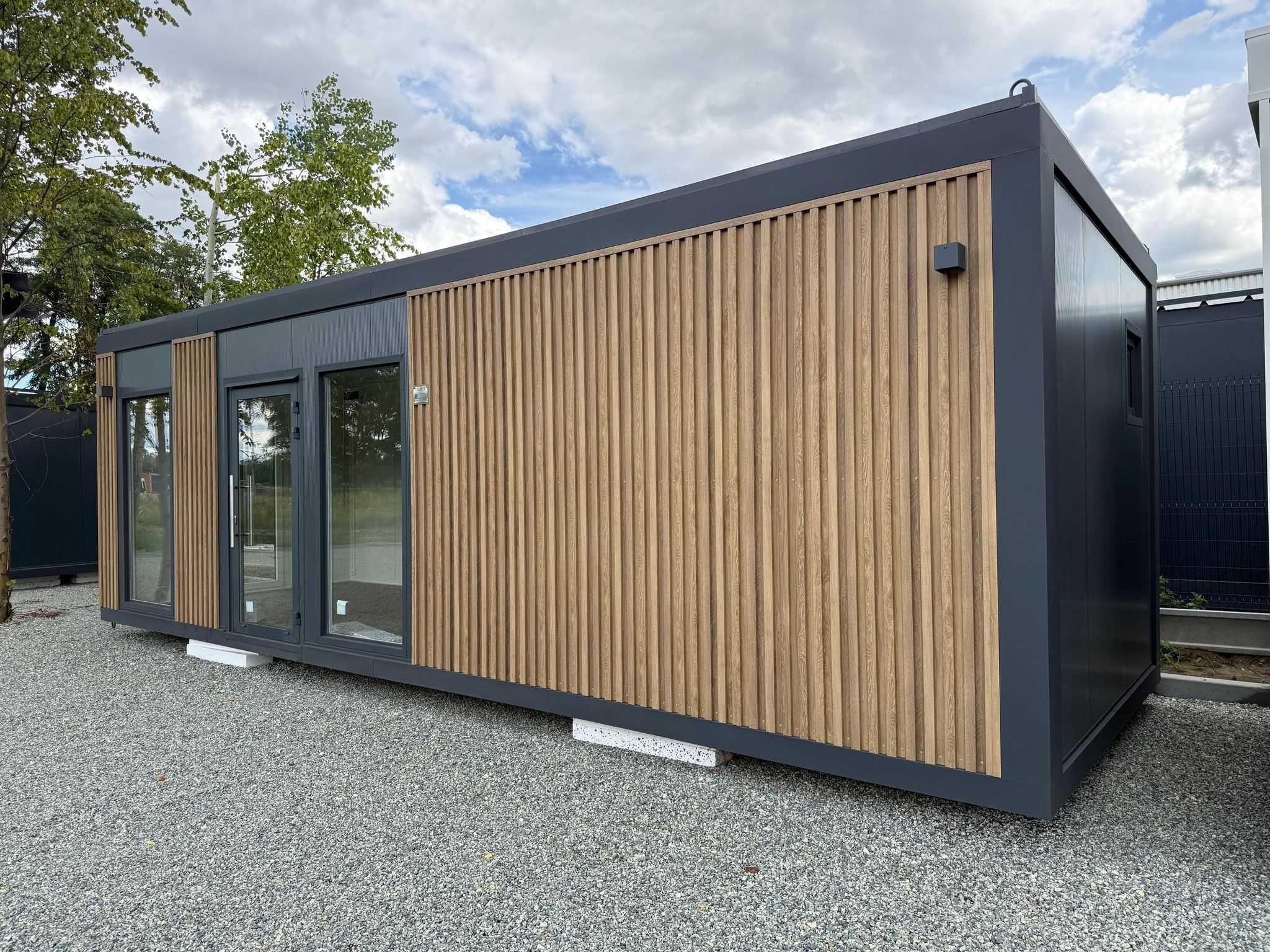 Gotowy pawilon/kontener 9x3m (900x300 cm). Biurowy/usługowy/handlowy