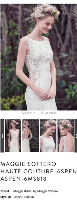 Vestido de noiva Maggie Sottero