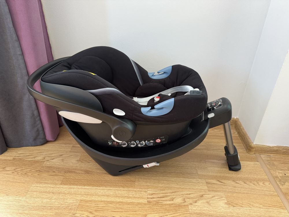 Автокрісло Cybex Aton B2 i-Size, група 0+ з базою