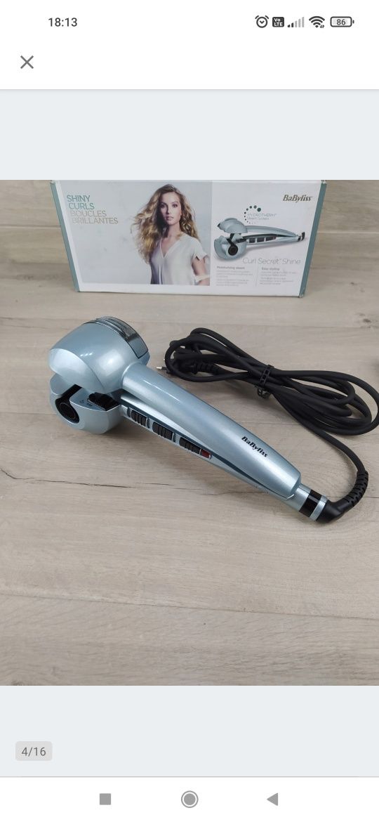 BaByliss C1800E Curl Secret Shine Lokówka automatyczna OUTLET

Używana