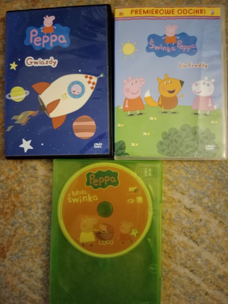 Świnka Peppa płyty DVD