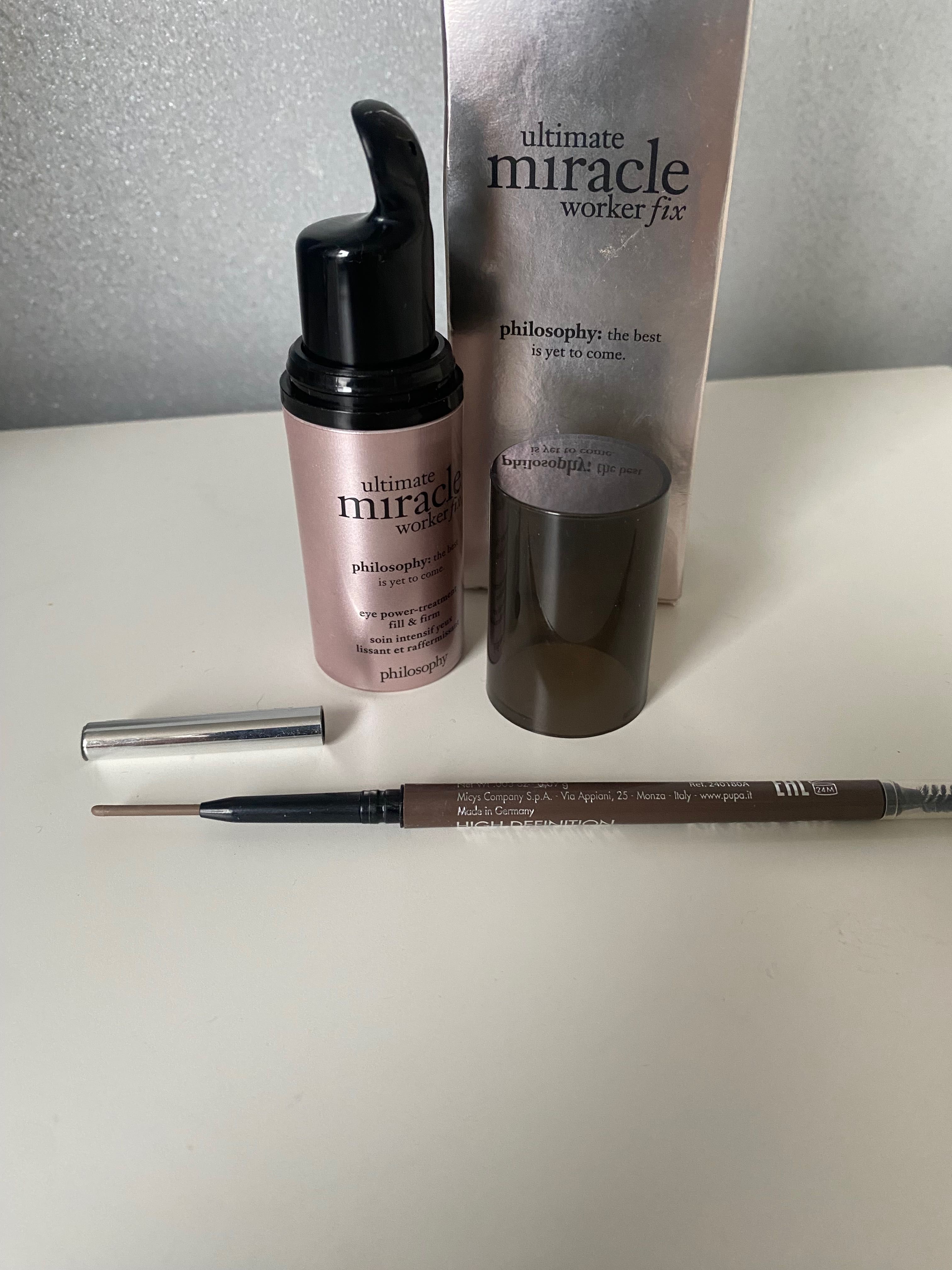 Philosophy eye power ultimate 15ml i kredka Pupa eyebrow 001