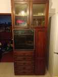 Armário Antigo de Cozinha com Forno Balay Funcional - estilo retro