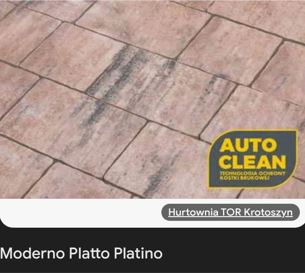 Kostka brukowa moderno platto piatino