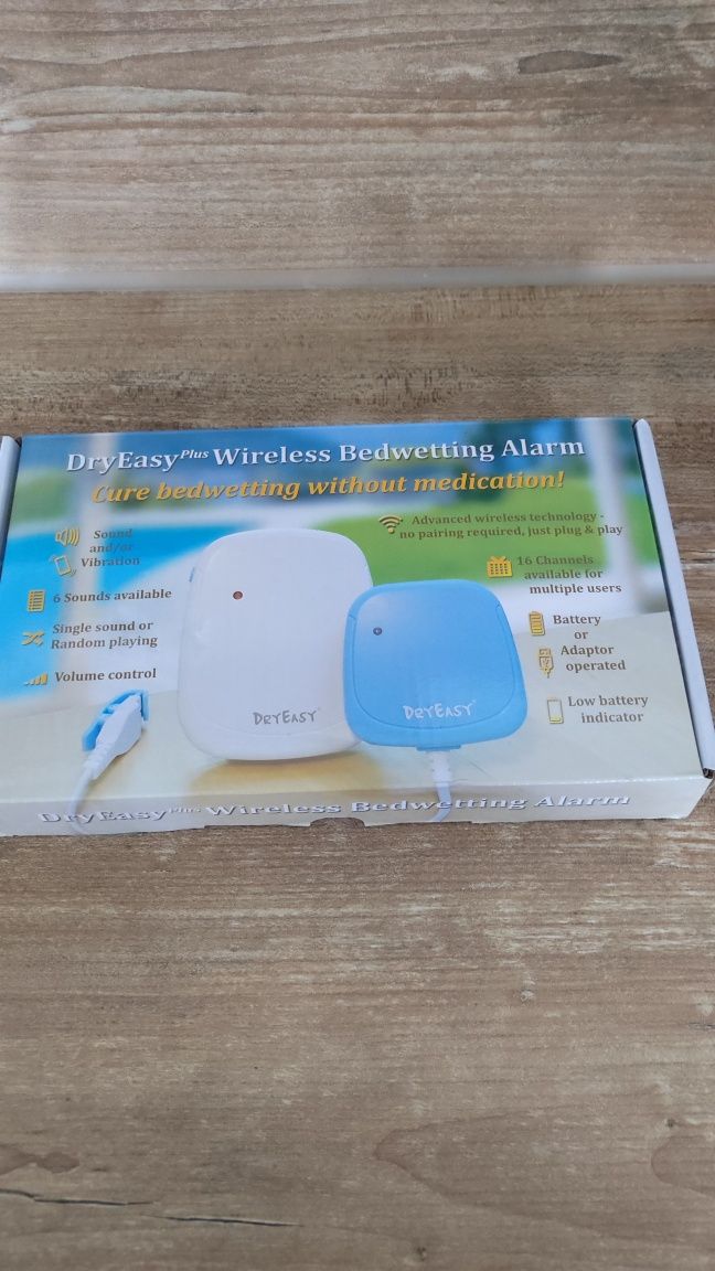 Bezprzewodowy alarm moczenia nocnego DryEasy Plus