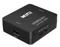 Adapter HDMI HDTV na AV RCA Konwerter hdmi rca av cvsb