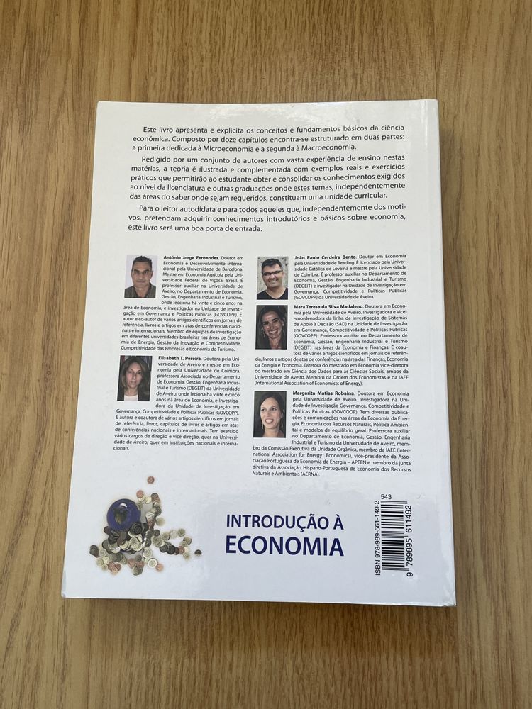 Livro “Introdução à Economia”