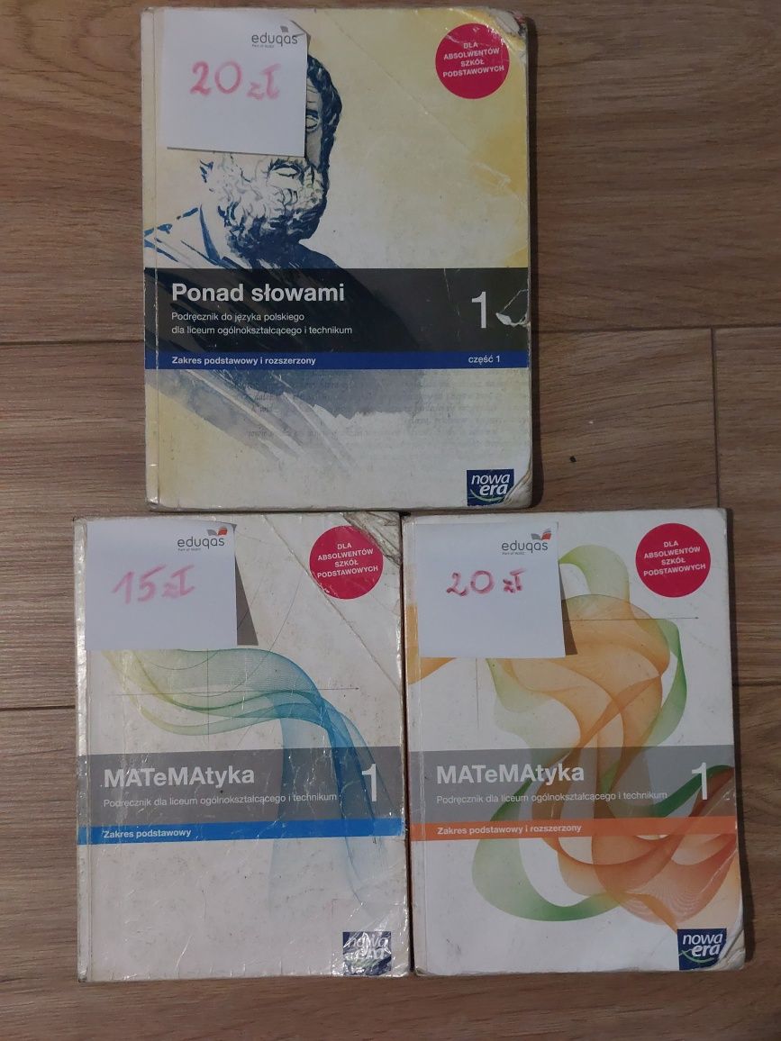 Podręczniki do klasy 1