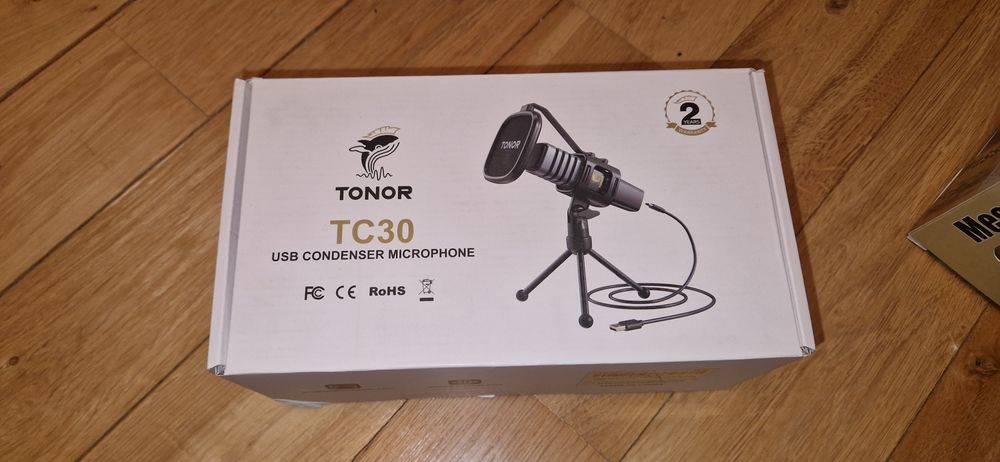 TONOR TC30 mikrofon USB pojemnościowy do gier