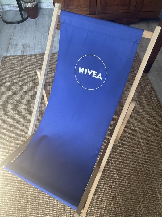 Leżak ogrodowy drewniany NIVEA