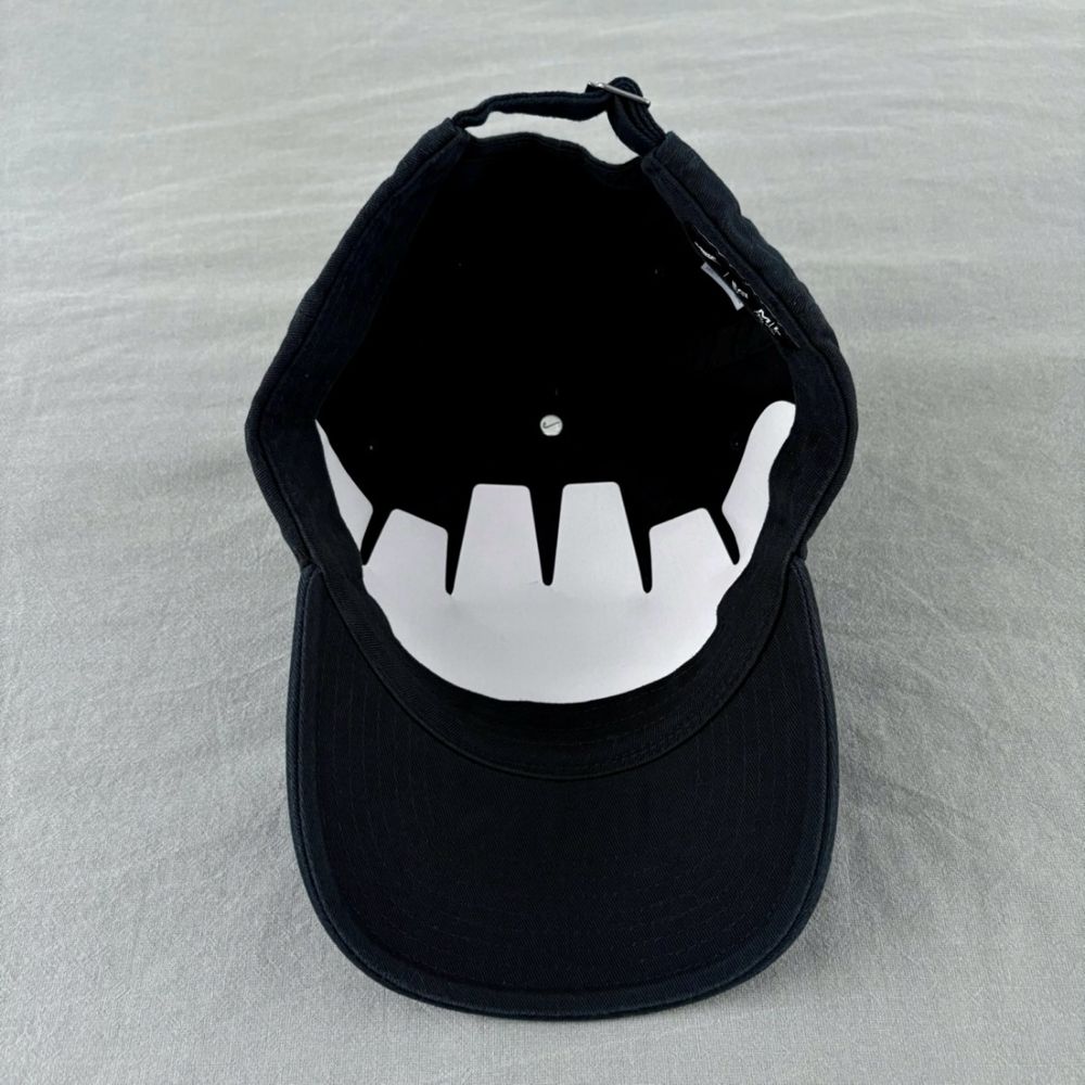 Czapka z daszkiem cap nike air dunk logo swoosh czarna black letnia