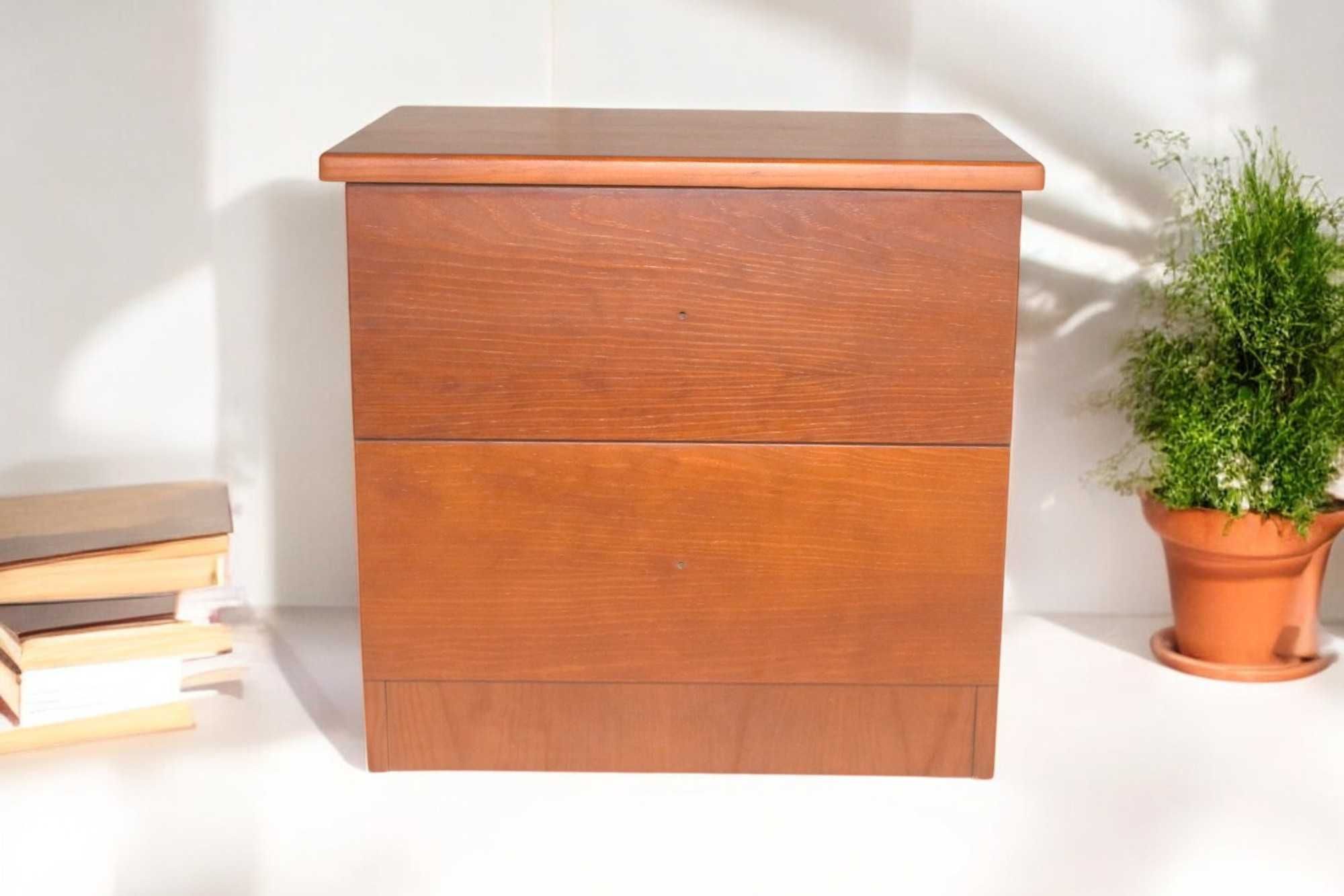 Mesa de Cabeceira com 2 Gavetas | Nova | Já Montada | Entrega Grátis