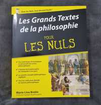 Livro "Les Grands Textes de la Philosophie" - Filosofia e História