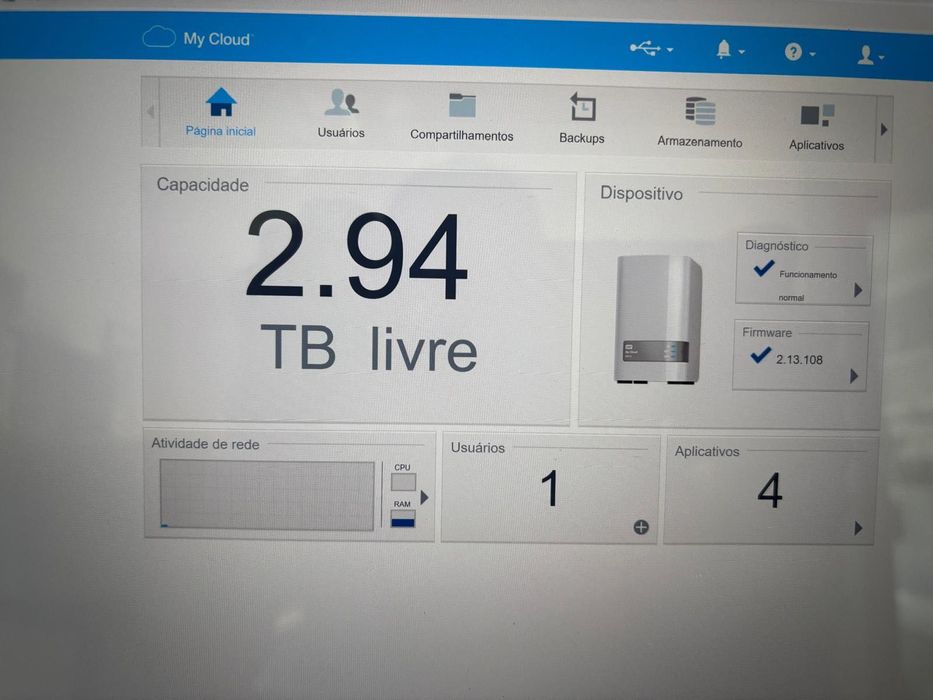 WD My Cloud Mirror 3+3Tb