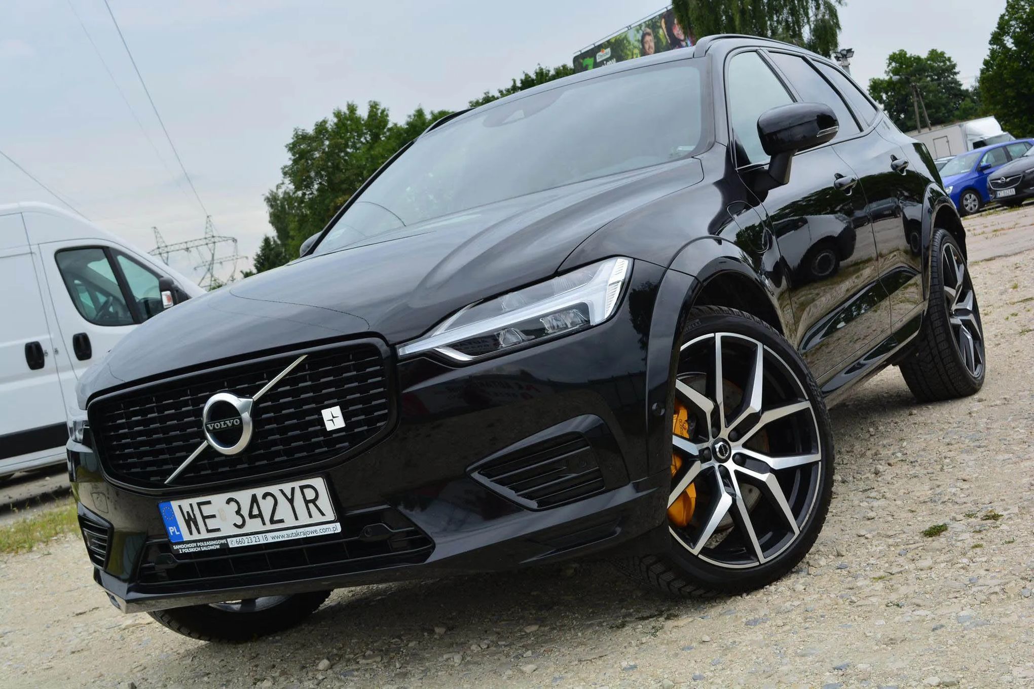 Volvo XC 60 T8 4x4, PLUG-IN POLESTAR, salon PL, 1 wł, FV 23% WE342YR