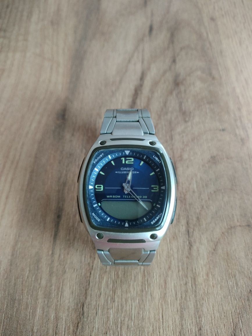 Zegarek casio iluminator aw81