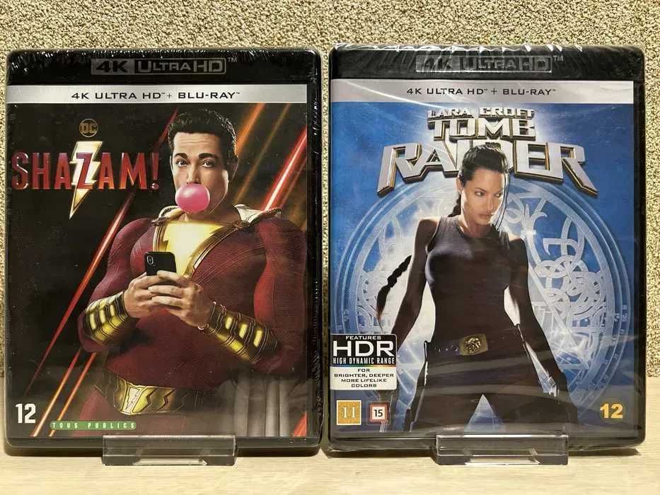 4K UHD HDR Blu-ray Аквамен/Человек из стали/Отряд самоубийц