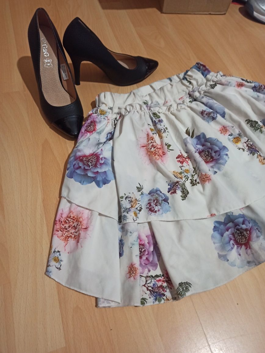 Spódniczka, vintage, Boho style, damska, kobieta