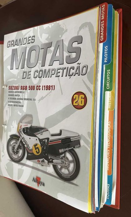 Coleção completa - Grandes motas de competição - Altaya