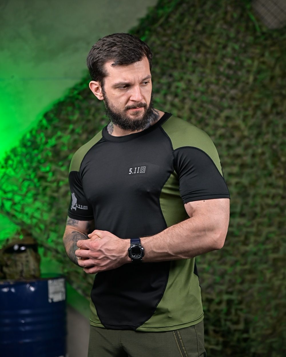 5.11 Футболка Тактична Black/Olive