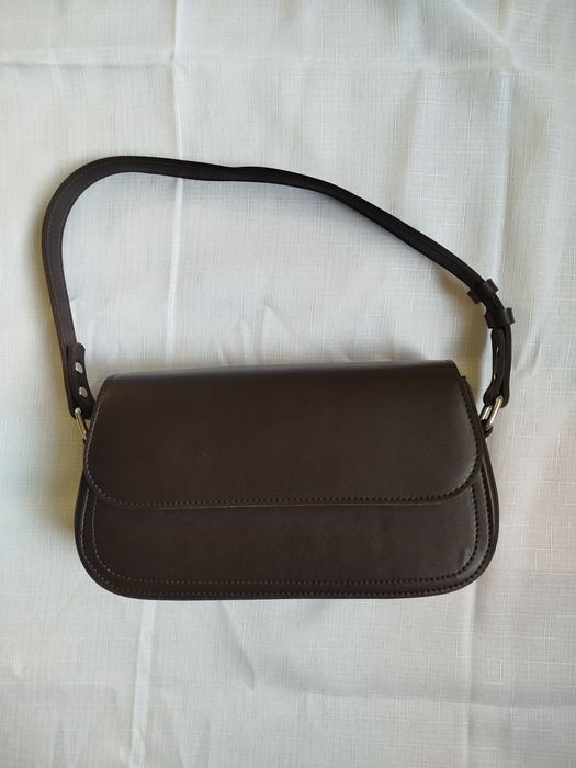 Сумка кросбоді шоколадний колір