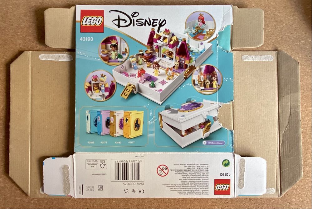 LEGO Disney Princess 43193 Idade +5