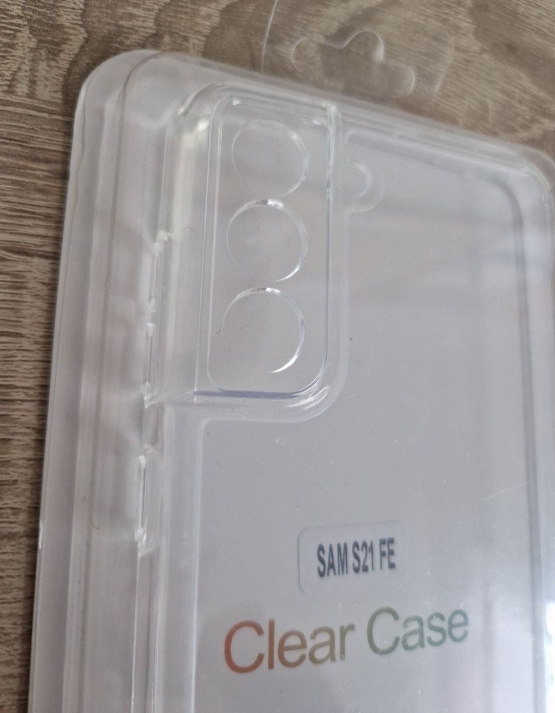 Clear Case do Samsung Galaxy S21 FE Przezroczysty