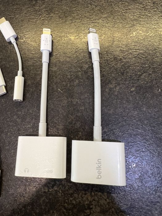 Адаптер перехідник Lighting на 3.5 A1749 та Belkin