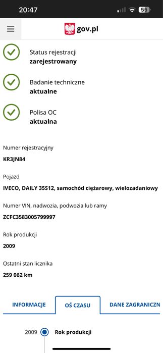 Iveco daily  35s12 tylny most kom.z kołami i resorami z automatu 40:9