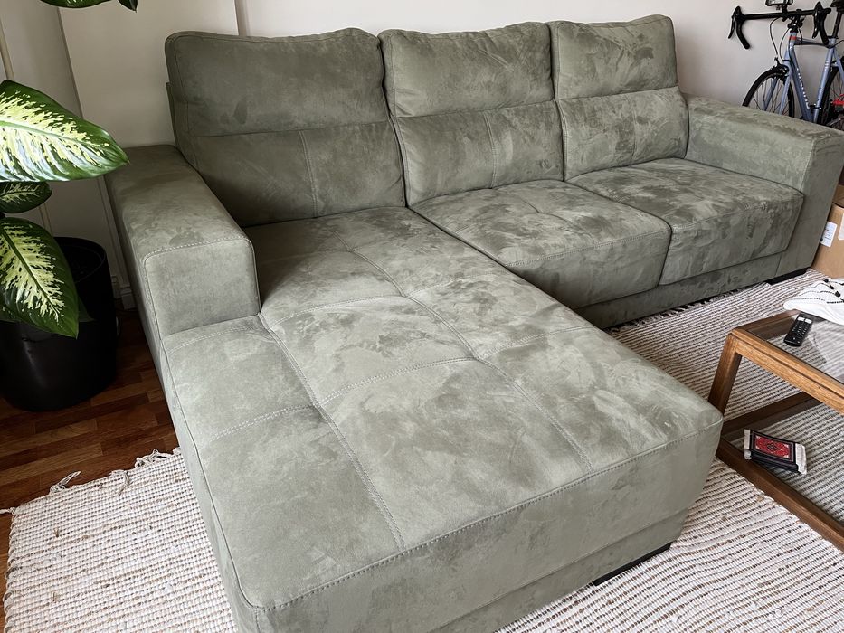Vendo sofá como novo 2,60m green