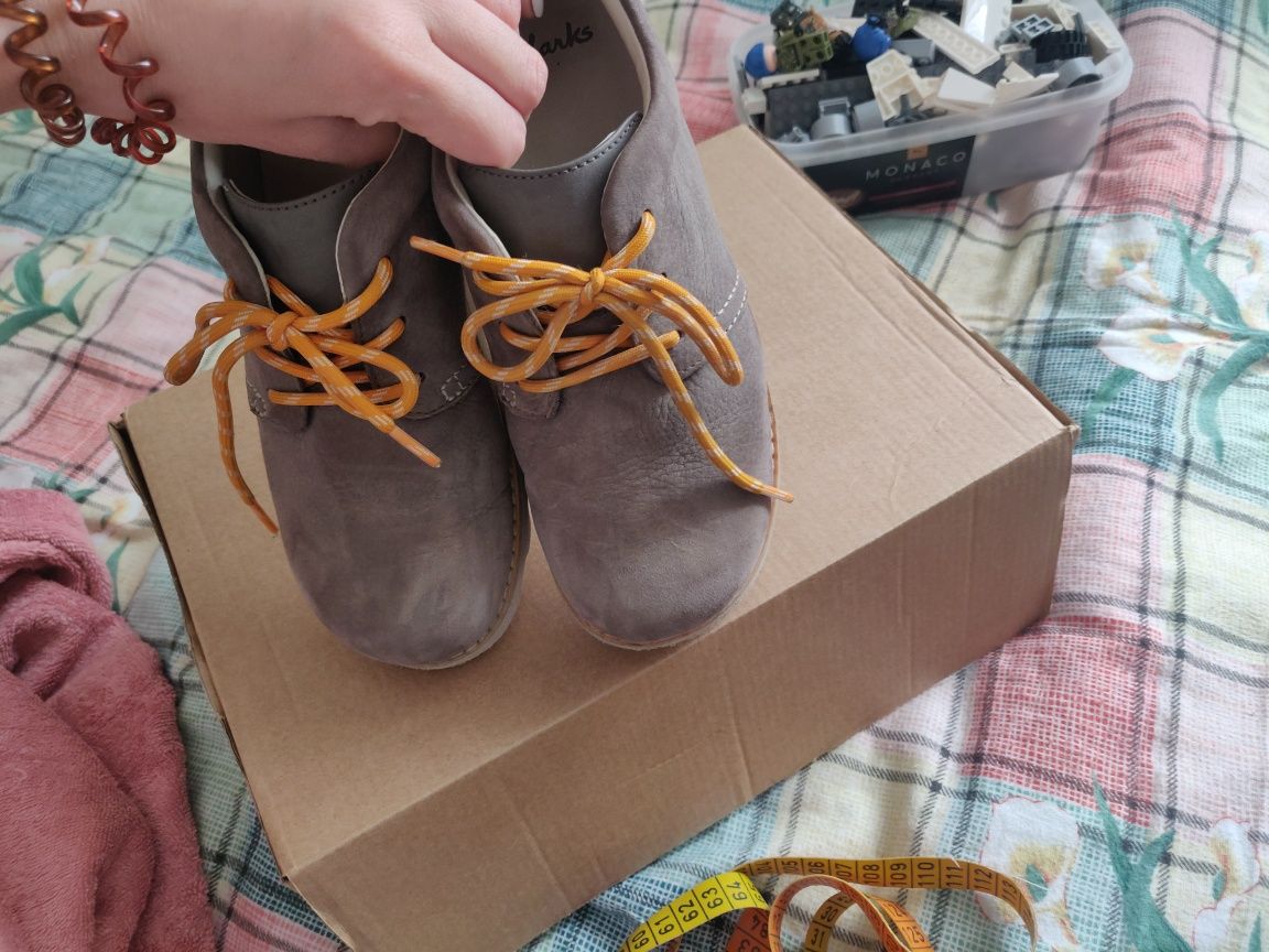 Продам ботинки Clarks, кожа