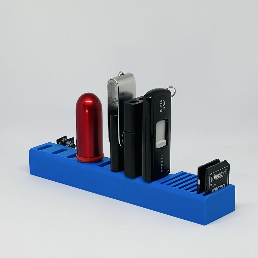 Suporte p/ Pen USB + Cartões de memoria